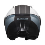 Kaciga LS2 Jet OF616 AIRFLOW II COVER sivo plava