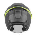 Kaciga NOX Jet N130 EKTO mat crno žuta