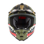 Kaciga NOX Cross N761 FIGHTER mat KHAKI dečija