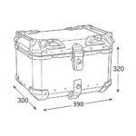 Centralni kofer LS2 ALU crni 35L