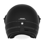 Kaciga NOX HERITAGE PREMIUM crna sa crnom kožom
