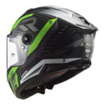 Kaciga LS2 Full Face FF805 THUNDER CARBON SUPRA mat crno zelena