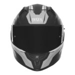 Kaciga NOX Full Face sa naočarima N401 CROWER  mat crno srebrna