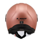Kaciga LS2 Jet OF620 CLASSY GOLD PINK mat roza