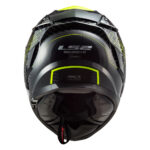 Kaciga LS2 Full Face FF327 CHALLENGER CARBON FOLD žuta sa naočarima