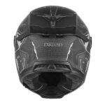 Kaciga NOX EXKLUZIV GOLIATH BERSERCK Full Face mat crno srebrna
