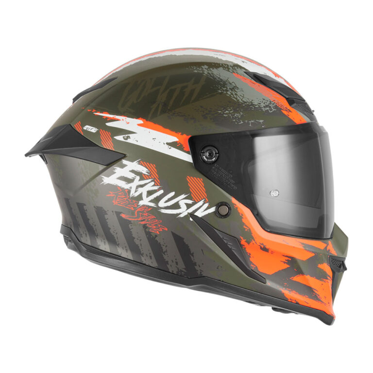 Kaciga NOX EXKLUZIV GOLIATH CUT Full Face KHAKI mat