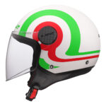 Kaciga LS2 Jet OF558 SPHERE LUX II URBY belo zelena