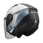 Kaciga LS2 Jet OF616 AIRFLOW II COVER sivo plava