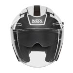 Kaciga NOX Jet N130 EKTO crno bela