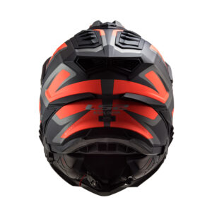 Kaciga LS2 Enduro MX701 EXPLORER ALTER mat crno narandžasta