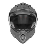 Kaciga NOX Enduro sa vizirom N312 TRAIL mat titanium