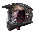 Kaciga LS2 Enduro MX702 PIONEER II RANGI crna