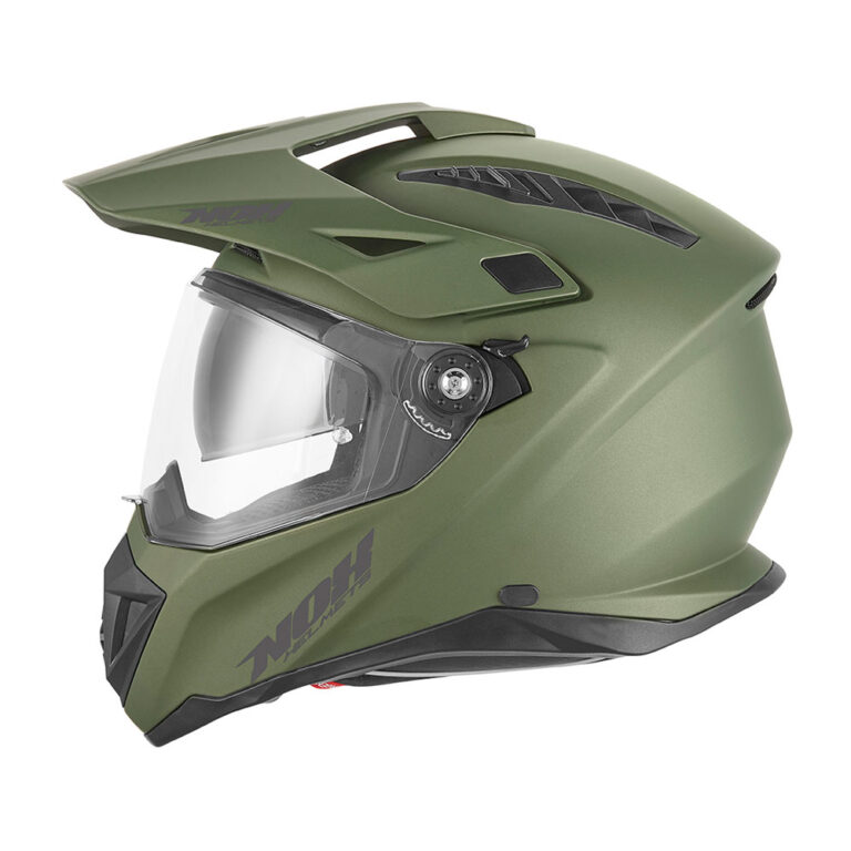 Kaciga NOX Enduro N350 sa vizirom KHAKI mat
