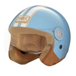 Kaciga NOX Jet N210 pastelno plava