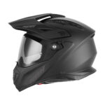 Kaciga NOX Enduro N350 sa vizirom mat crna