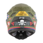 Kaciga NOX Cross N761 FIGHTER mat KHAKI dečija