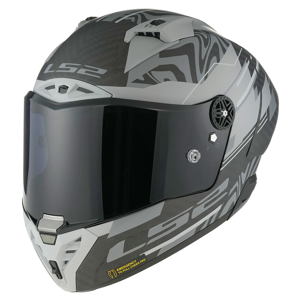 505eea76-969f-4c03-baef-fdfdc1bdb5f8 Kaciga LS2 Full Face FF805 THUNDER CARBON GP AERO POLAR crna