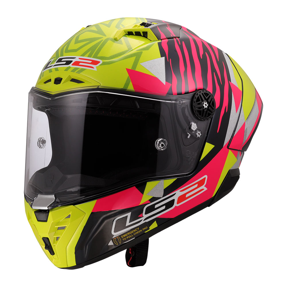 f1605e66-6dd7-4eab-8ebc-8c2ebede5a64 Kaciga LS2 Full Face FF805 THUNDER CARBON GP AERO REPLICA ALDEGUER žuto roza