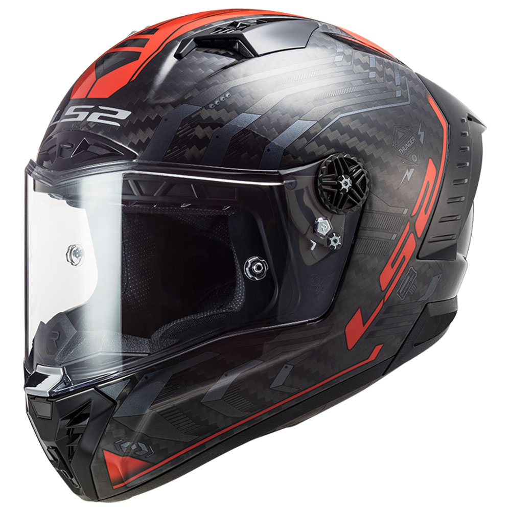 498c9a4d-5fdb-465e-ad2d-036d64b339ff Kaciga LS2 Full Face FF805 THUNDER CARBON SPUTNIK crveno crna