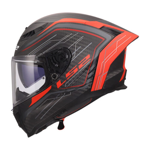 Kaciga LS2 Full Face FF807 DRAGON SUBIC mat crvena