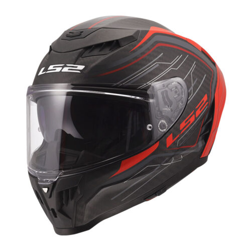 Kaciga LS2 Full Face FF807 DRAGON SUBIC mat crvena
