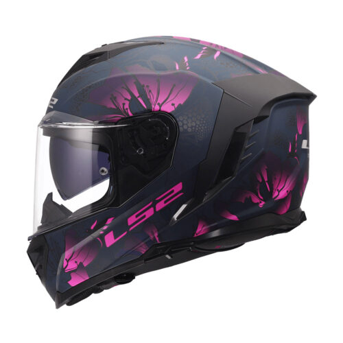 Kaciga LS2 Full Face FF818 STORM III BURST crno roza