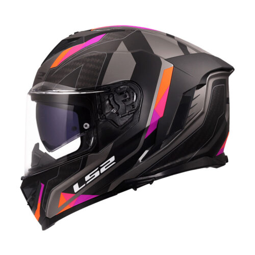 Kaciga LS2 Full Face FF818 STORM III SPORTY sivo ljubičasta