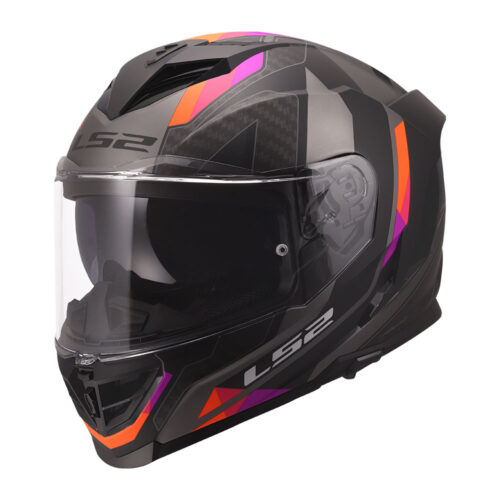 Kaciga LS2 Full Face FF818 STORM III SPORTY sivo ljubičasta