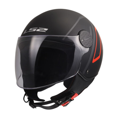 Kaciga LS2 Jet OF558 SPHERE LUX II MINIM crno crvena
