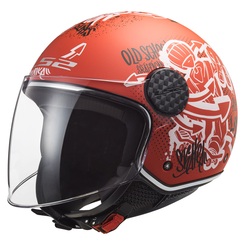 cb496ac8-577e-45d2-aedd-b42e20b23004 Kaciga LS2 Jet OF558 SPHERE LUX SKATER mat crvena