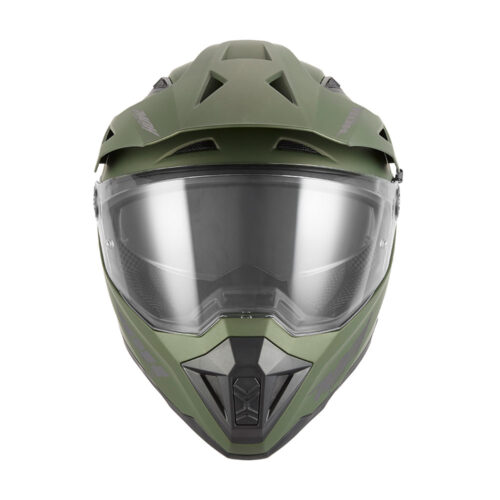 Kaciga NOX Enduro N350 sa vizirom KHAKI mat