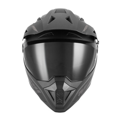 Kaciga NOX Enduro N350 sa vizirom mat crna