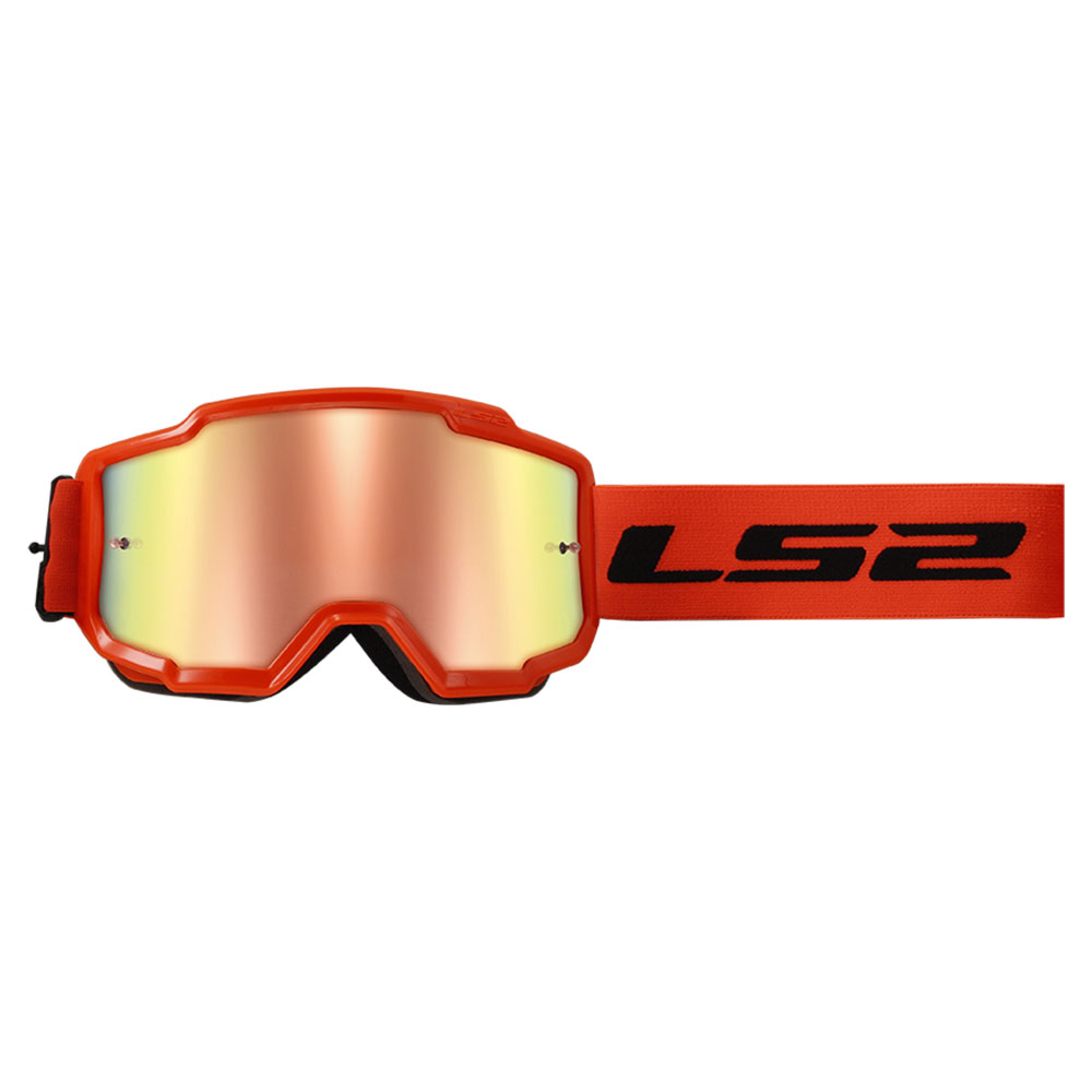 8421b368-f5bc-4109-9f50-70eddbd41d70 Moto Cross naočare LS2 CHARGER narandžaste sa iridijum vizirom
