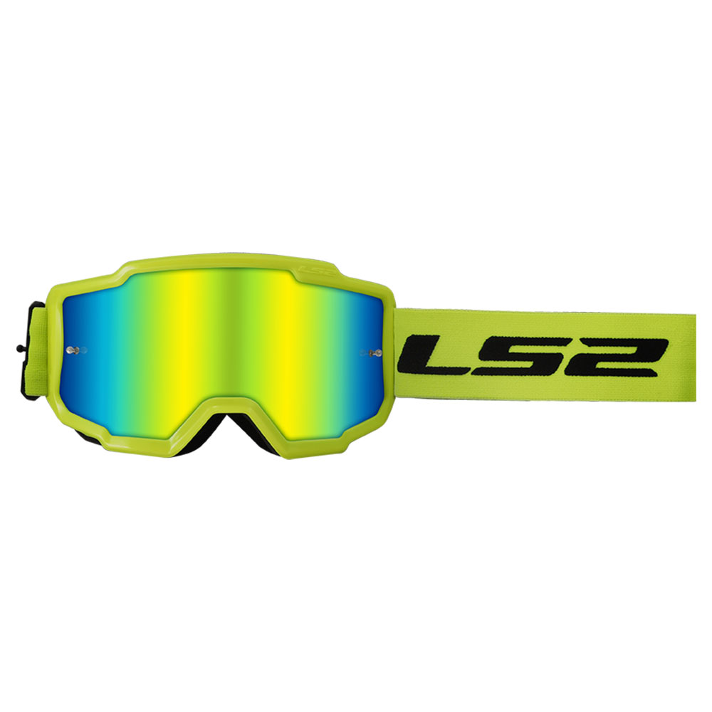 68f85116-e711-4d50-b4b9-d0882a68bb3d Moto Cross naočare LS2 CHARGER žute sa iridijum vizirom