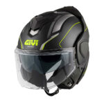 Kaciga GIVI Flip Up X36 PULSE crno titanium žuta