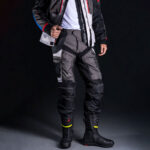 Pantalone LS2 NORWAY muške crno sive
