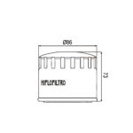 Filter ulja HF557 Hiflo