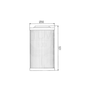 Filter ulja HF564 Hiflo