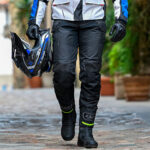 Pantalone LS2 TRAVEL REGULAR muške crno tamno sive