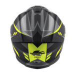 Kaciga Kappa zatvorena KV51 ZENITH titanium mat crno žuta