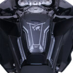 Nalepnice rezervoara TANK PAD set BMW F 900 GS ADV (24 -) crno siva GP KOMPOZIT