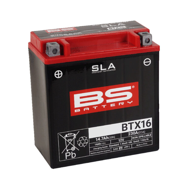 Akumulator BS 12V 14Ah SLA BTX16-FA levi plus (150x87x161) 230A