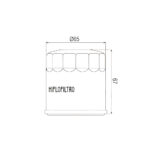 Filter ulja HF199 Hiflo