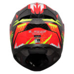 Kaciga LS2 Full Face FF811 VECTOR II CARBON TANTIC crveno žuta