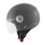 Kaciga jet GIVI 10.7 EVO mat siva