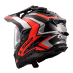 Kaciga LS2 Enduro MX701 EXPLORER CARBON FRONTIER II narandžasta