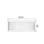 Filter ulja HF146 Hiflo