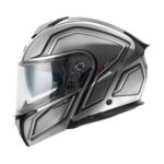 Kaciga GIVI Flip Up X50 HOLOGRAM srebrno crna