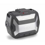 Centralni kofer GIVI XSPACE proširivi sa sivim poklopcem Monokey 27-36 L